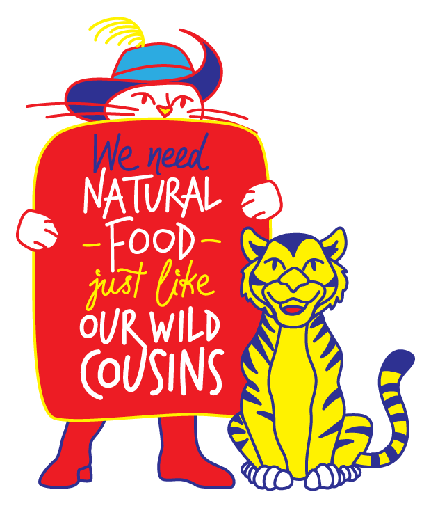 We need natural food just like our wild cousins, welfy says